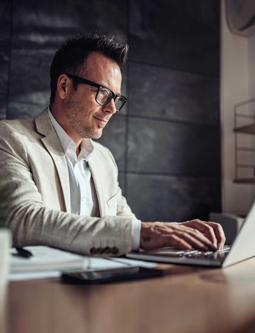 accounting employees using remote deposit capture